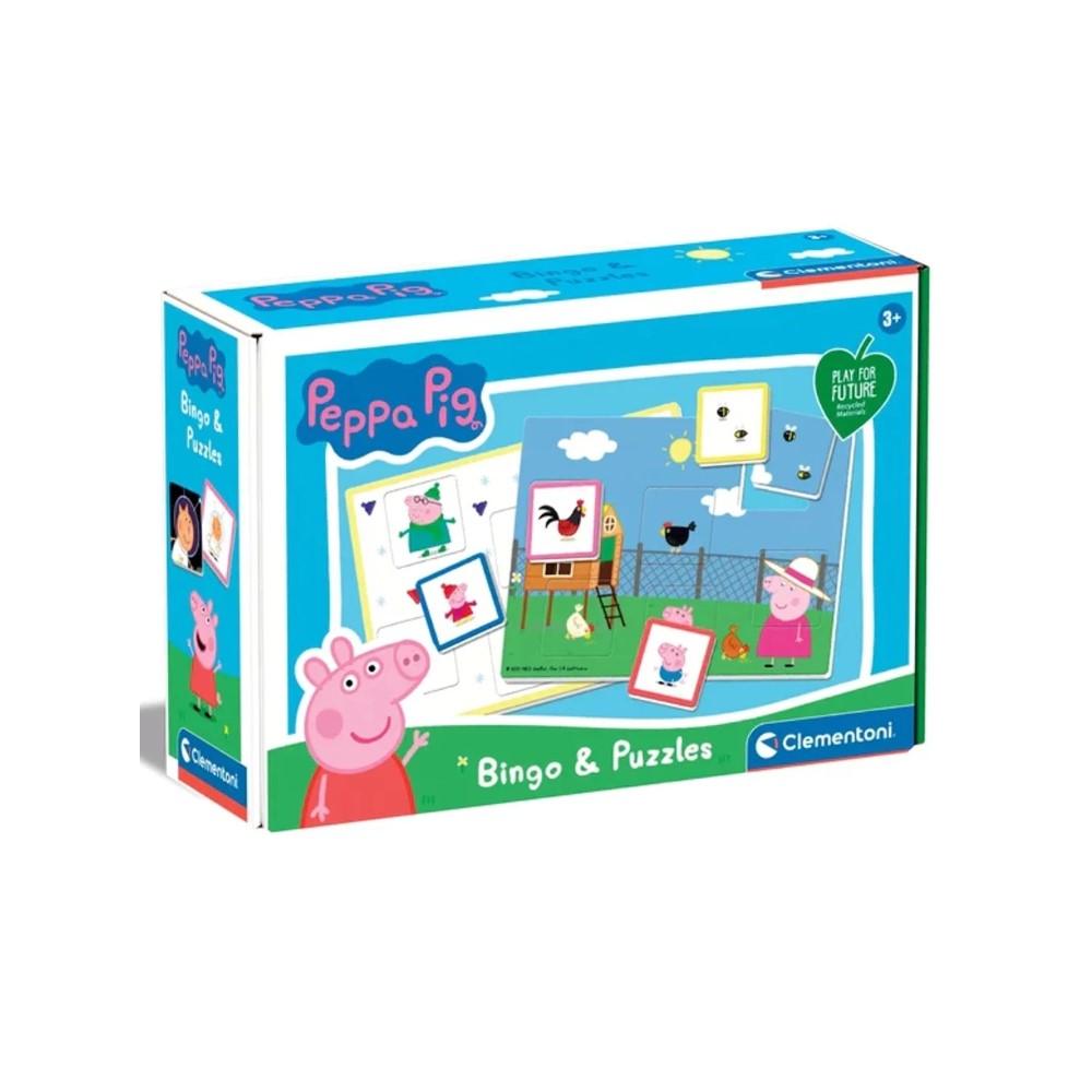 Bingo & Puzzle - Peppa Pig (CLE16351)