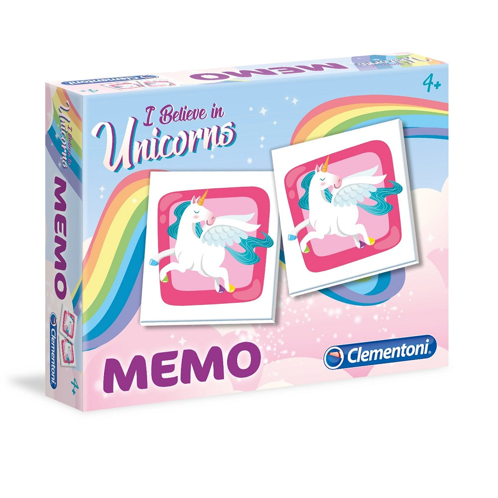 Jogos educativos- Memo Unicórnio (CLE18032)