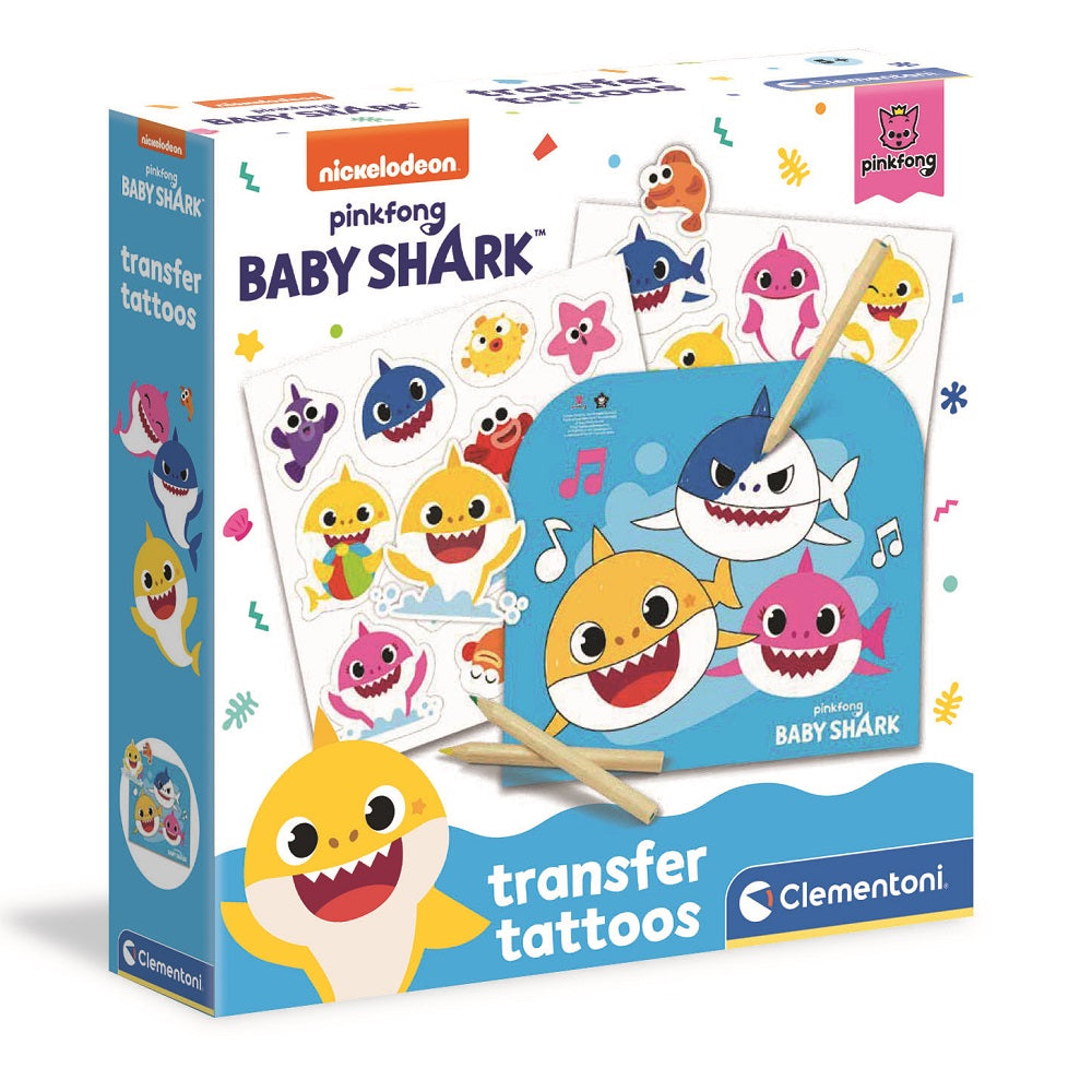 Baby Shark - Tatuagens (CLE18627)