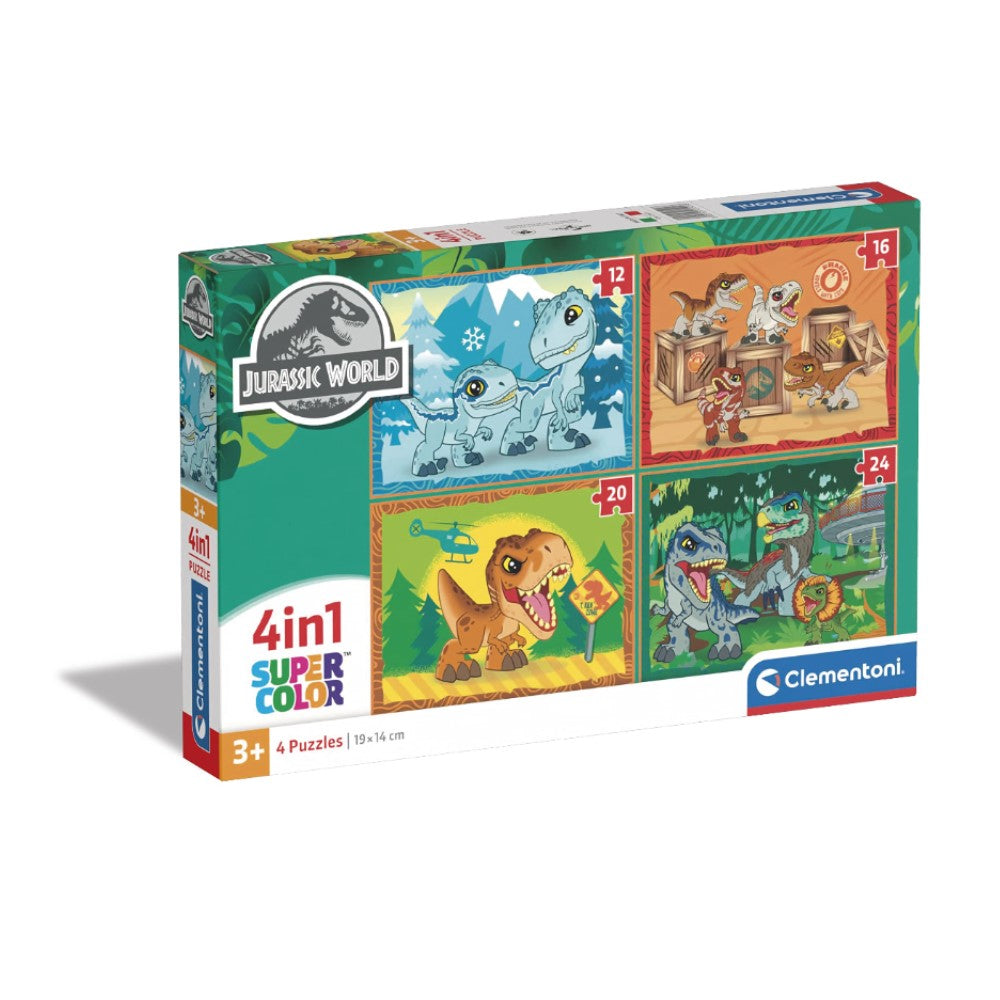 Puzzle 4 em 1 - Jurassic World (CLE21521)