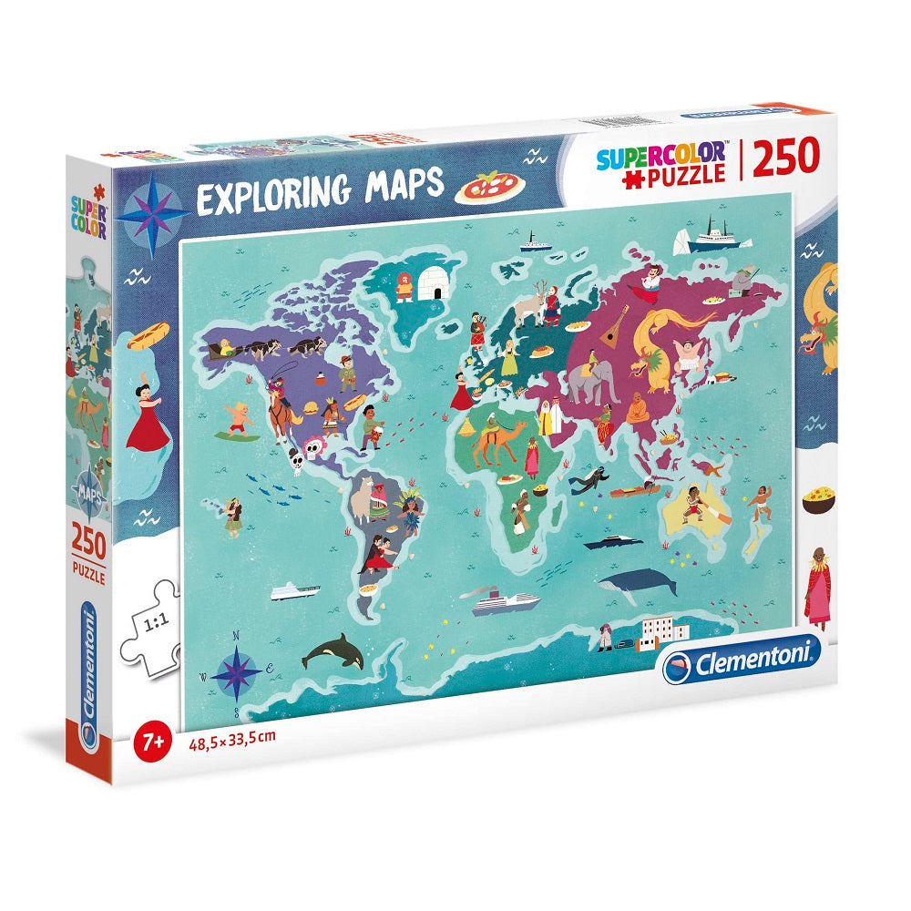 Puzzle Costumes e Tradições no Mundo - 250 peças (CLE29064)