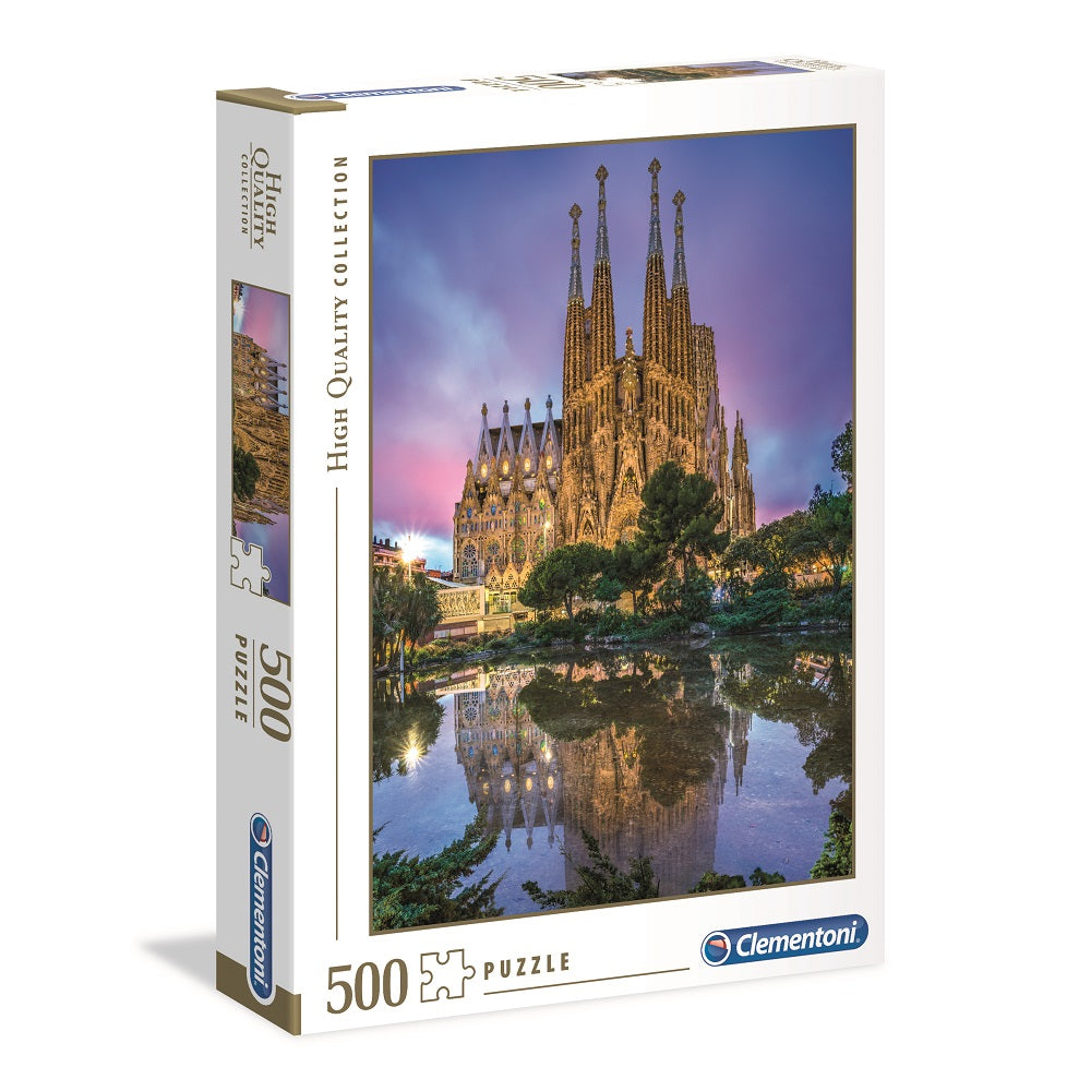 Puzzle Barcelona Sagrada Família - 500 peças (CLE35062)