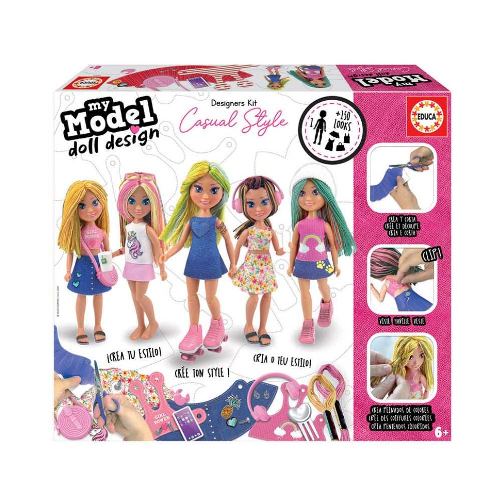 My Model Doll Design - Casual Style (EDU18368)