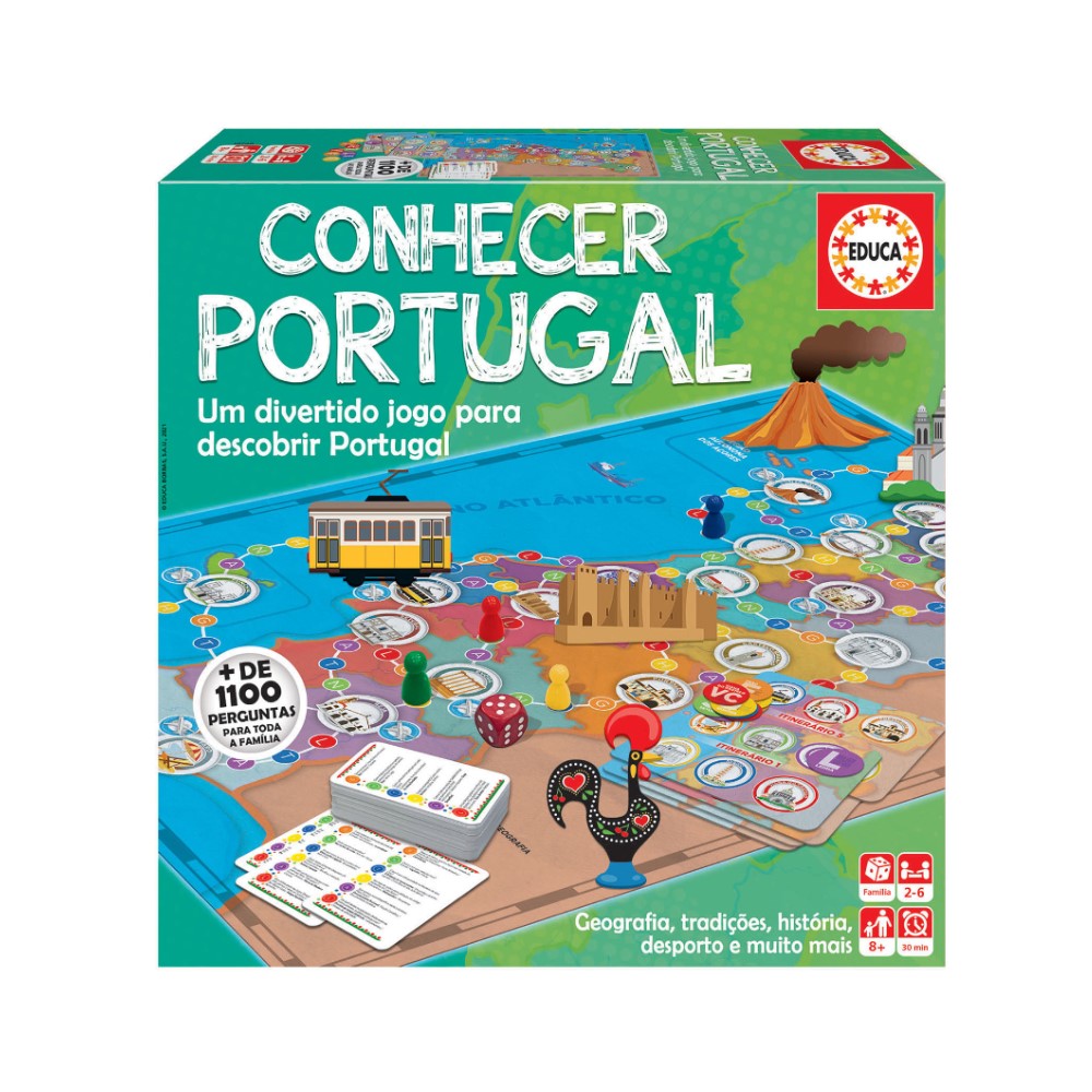 Jogo Conhecer Portugal (EDU18746)