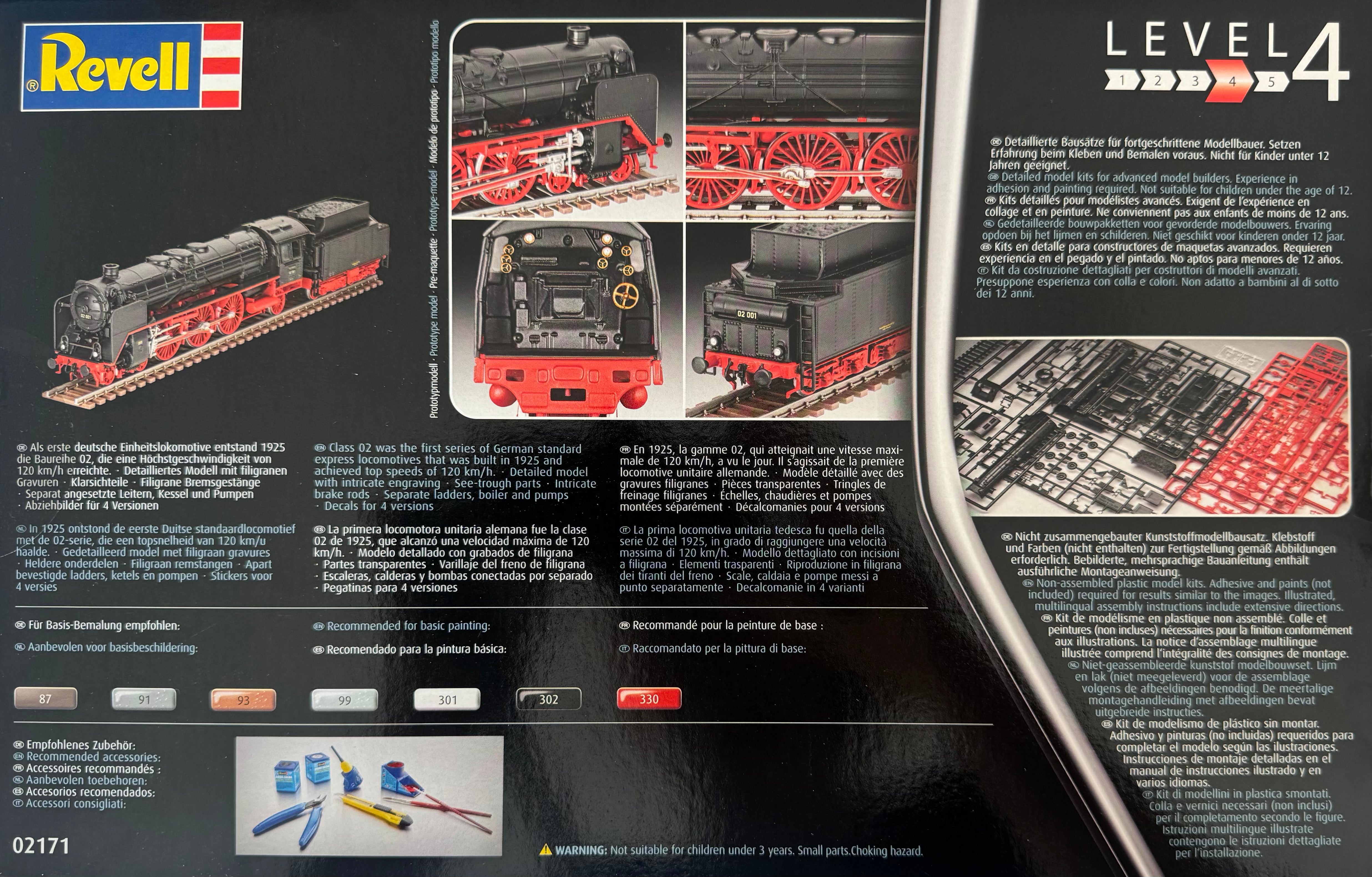 Kit - Locomotiva Classe BR02 com Tender 2'2' T30