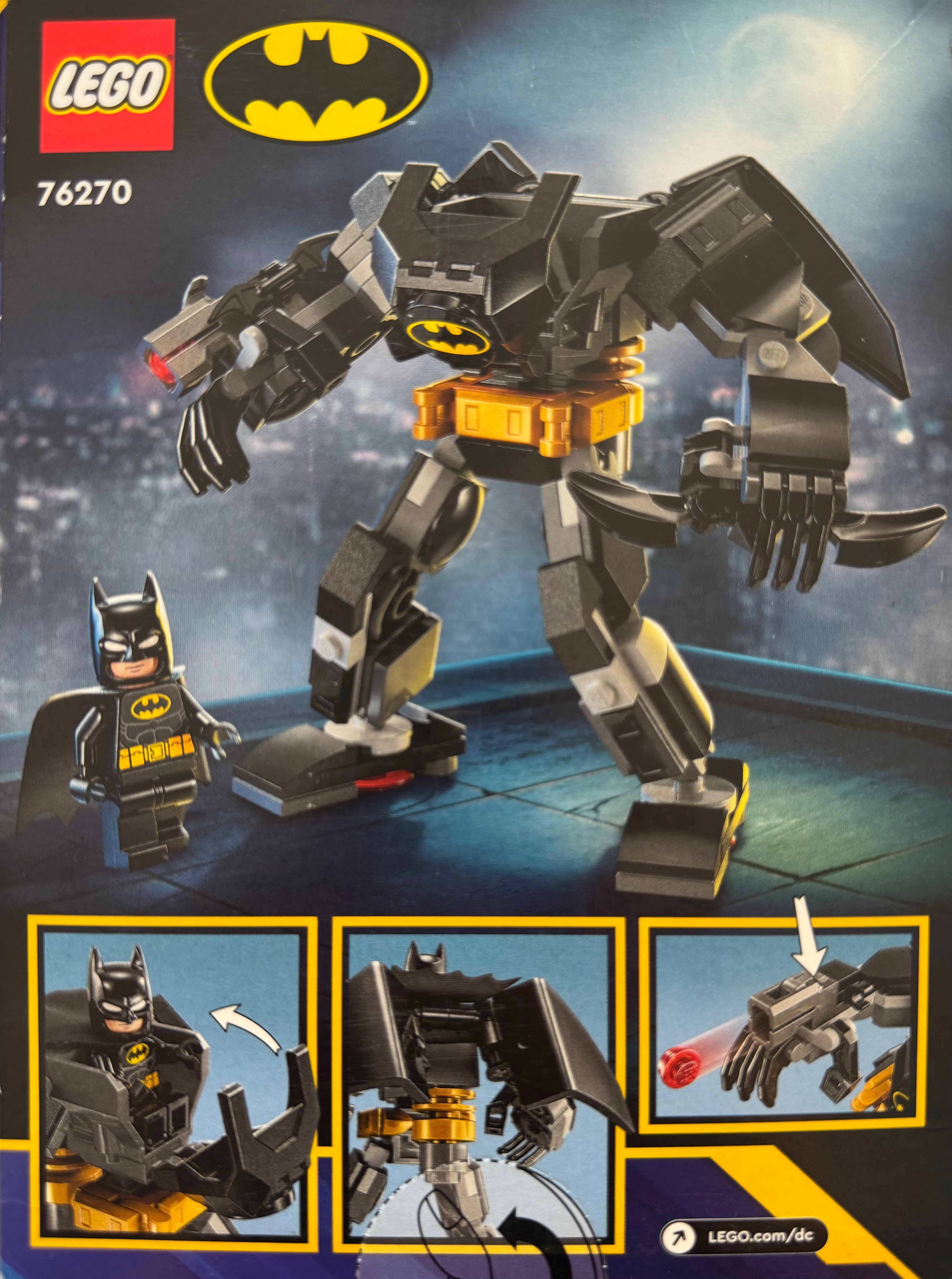 Lego Marvel - Armadura Mech do Batman