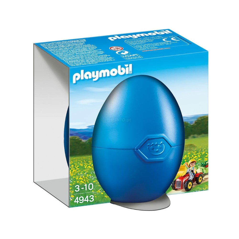 Playmobil - Rapaz com Trator (PL4943)