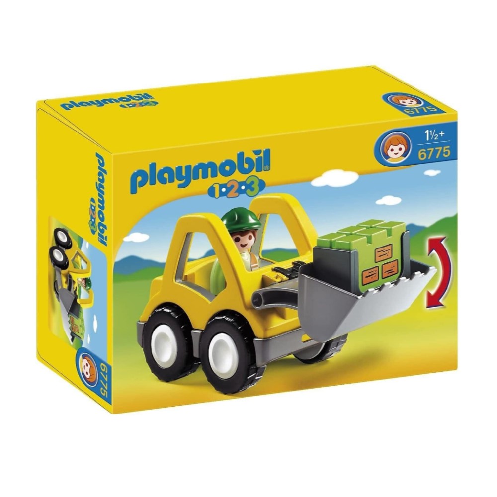 Playmobil - 1.2.3. Trator (PL6775)