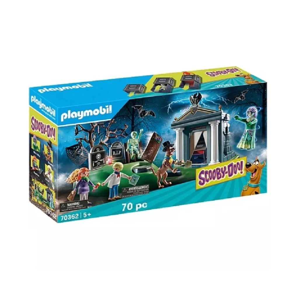 Playmobil - Scooby-Doo Aventuras no Cemitério (PL70362)