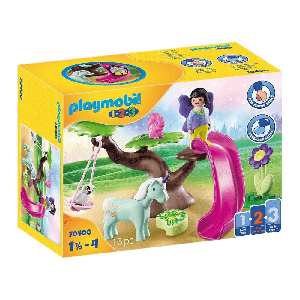 Playmobil - 1.2.3. Parque Infantil das Fadas (PL70400)