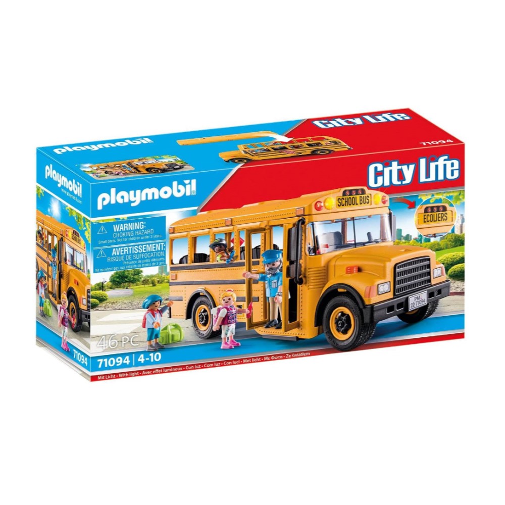 Playmobil - Autocarro Escolar US (PL71094)