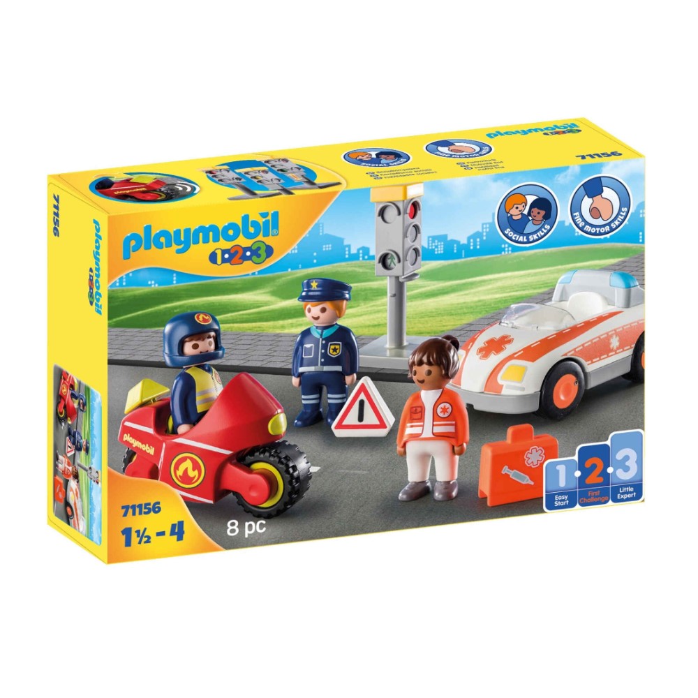 Playmobil - 1.2.3. Heóis do dia a dia (PL71156)