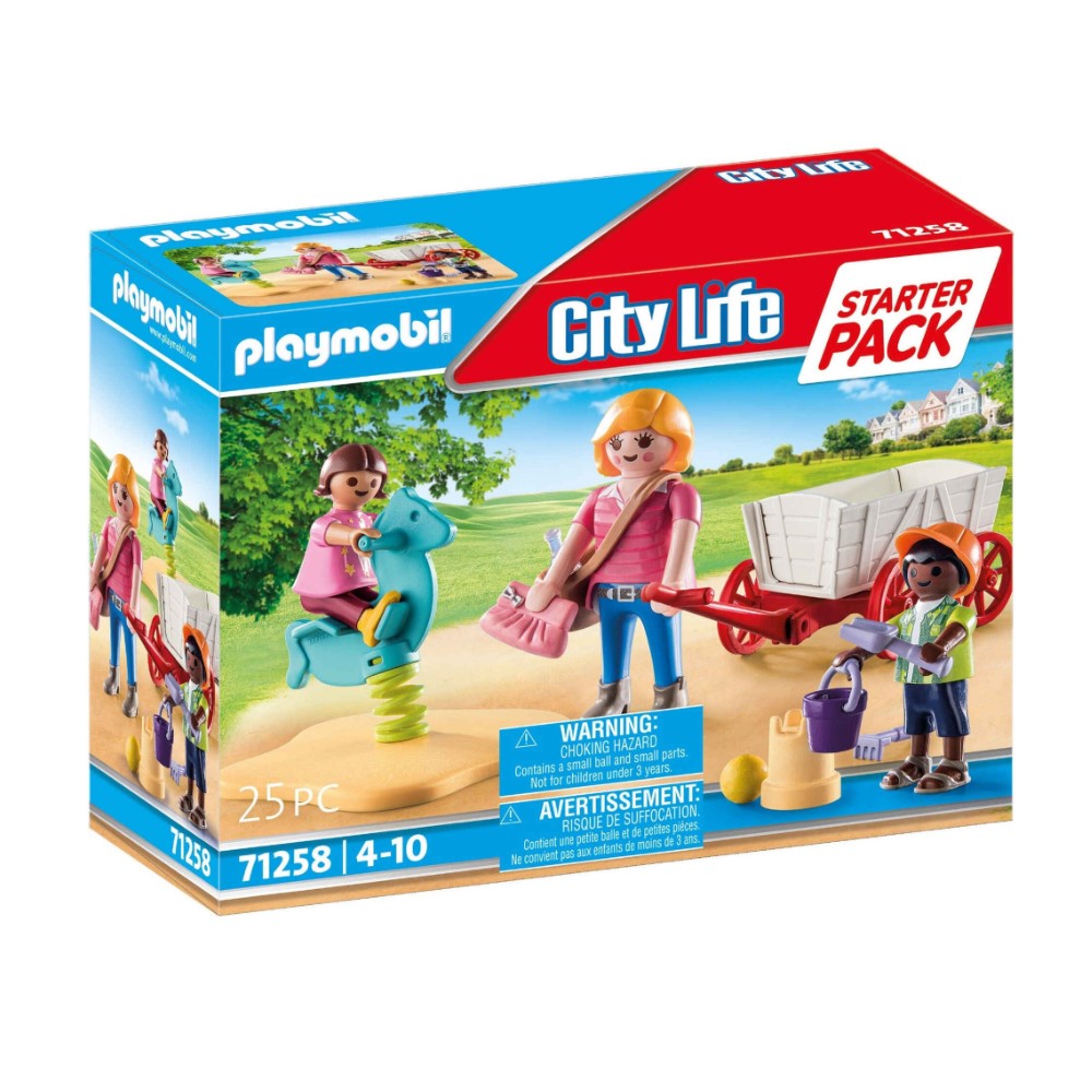 Playmobil -Starter Pack Educadora com criança (PL71258)