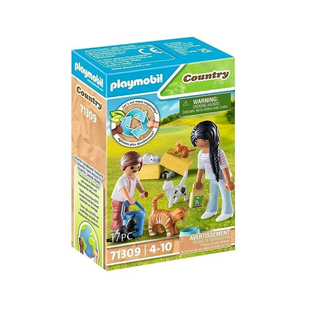 Playmobil - Família de Gatos (PL71309)