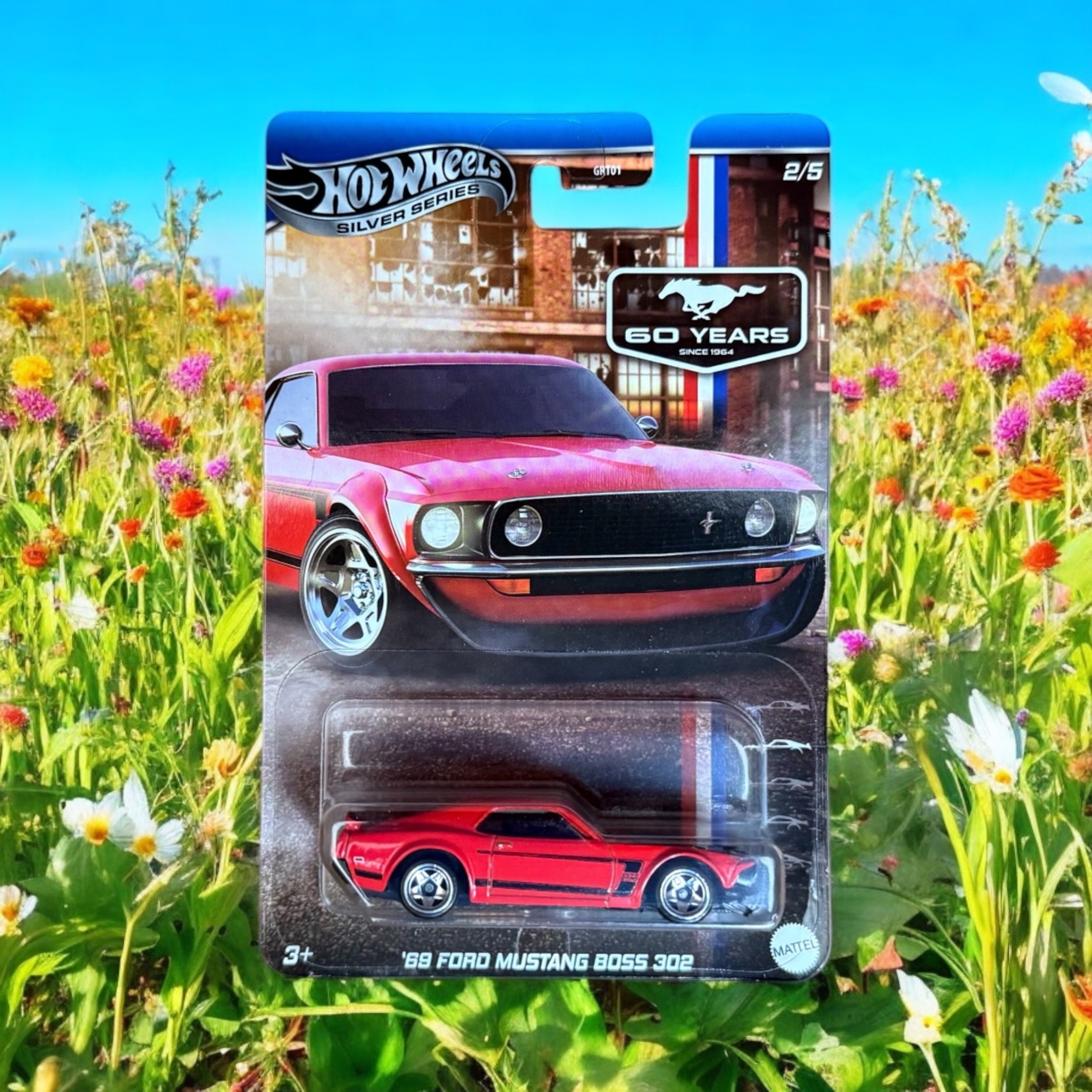 Hotwheels Silver Series Ford Mustang Boss 302 '69