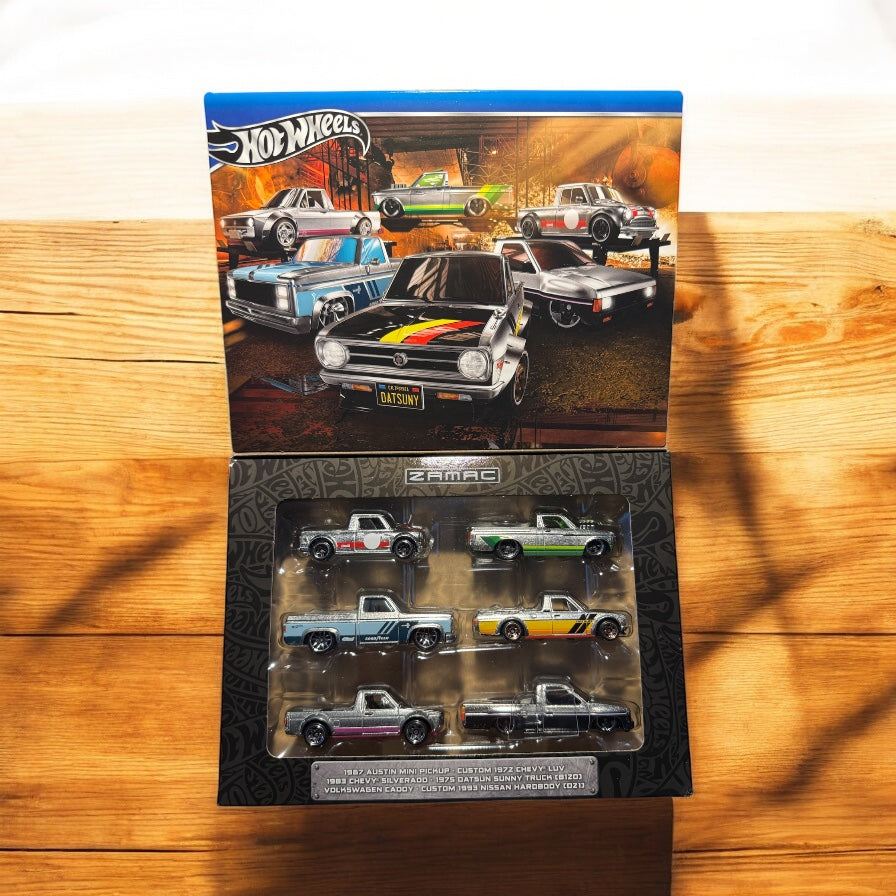 Hotwheels - Pack Zamac Pick-Ups
