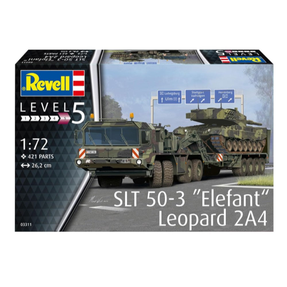 Kit - SLT 50-3 "Elefant" e Leopard 2A4 (REV03311)