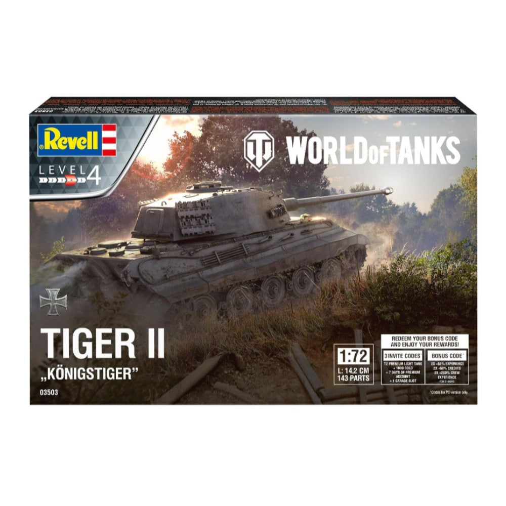 Kit - Tiger II Ausf.B "King Tiger" "World of Tanks" (REV03503)