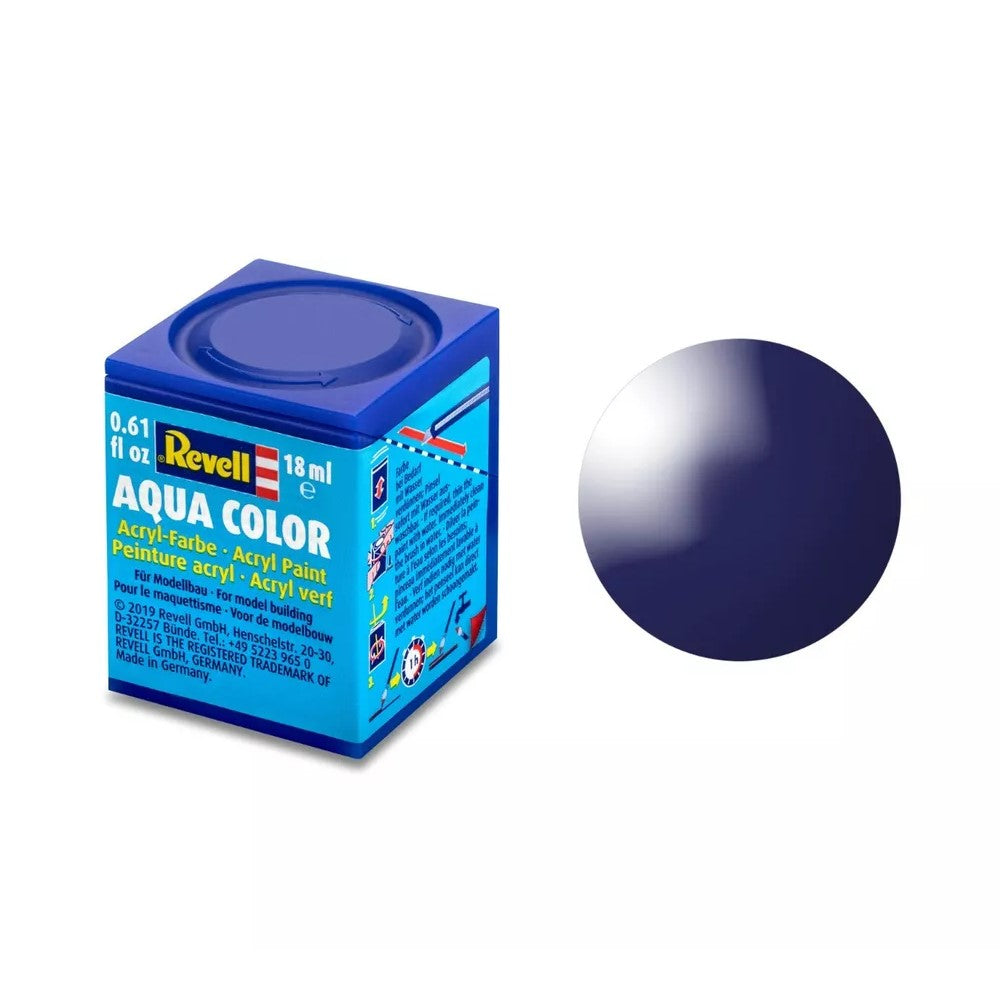 Gloss "Night Blue" Aqua Color Acrylic- 18ml (REV36154)