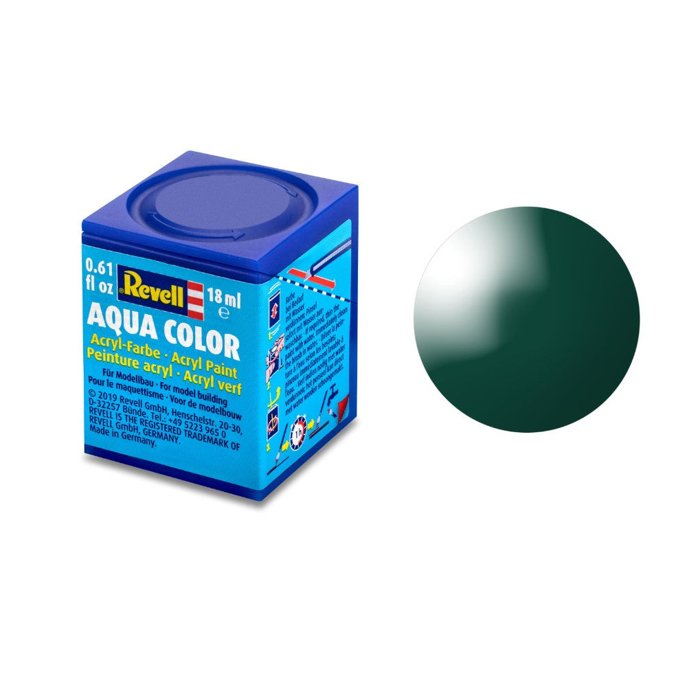 Gloss "Sea/Moss Green" Aqua Color Acrylic- 18ml (REV36162)