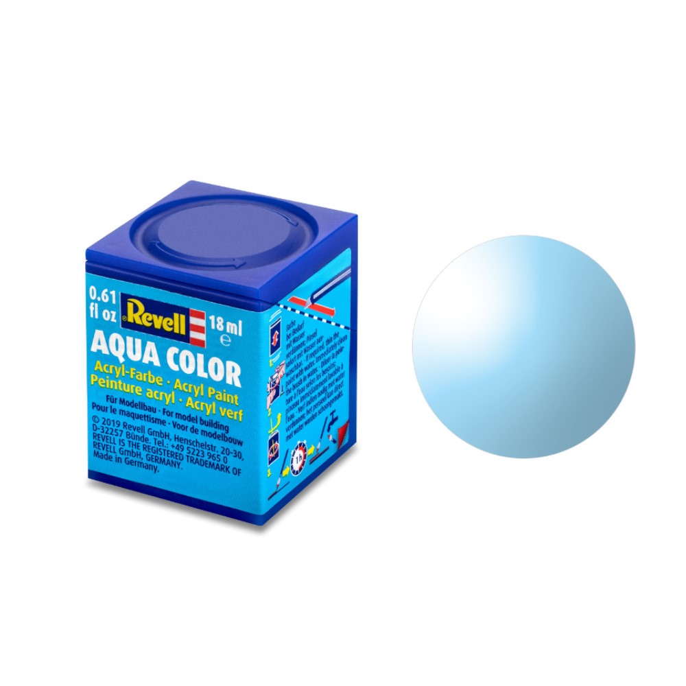Revell Aqua Color Clear Blue 18mL (REV36752)