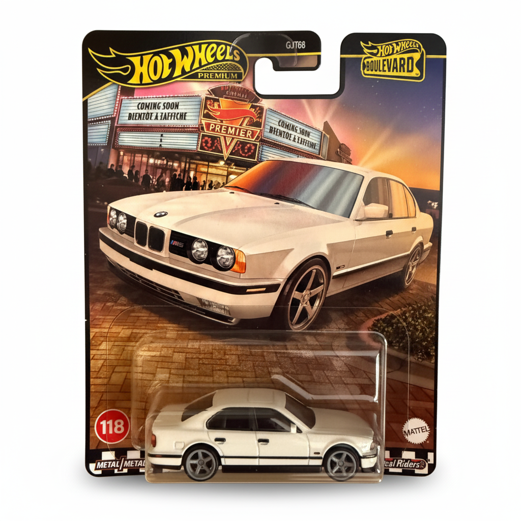 Hot Wheels BMW M5 - Fundo Branco