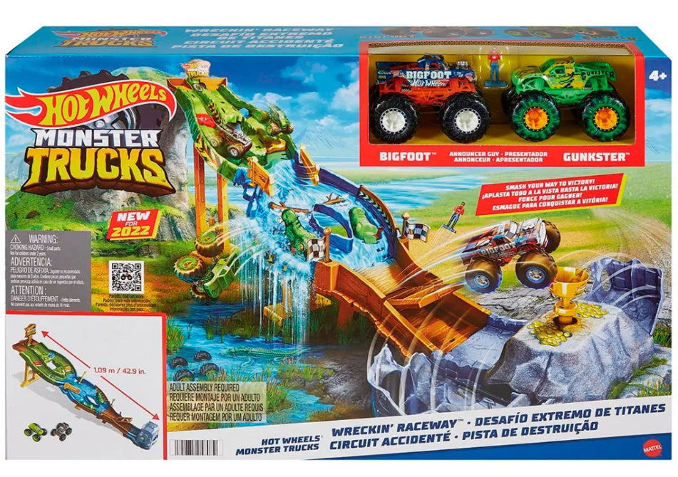 Hot Wheels - Pista Monster Trucks