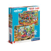 Puzzle 2x60 - Mickey e Amigos (CLE21620)