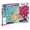 Puzzle Great People in Europe - 250 peças (CLE29061)