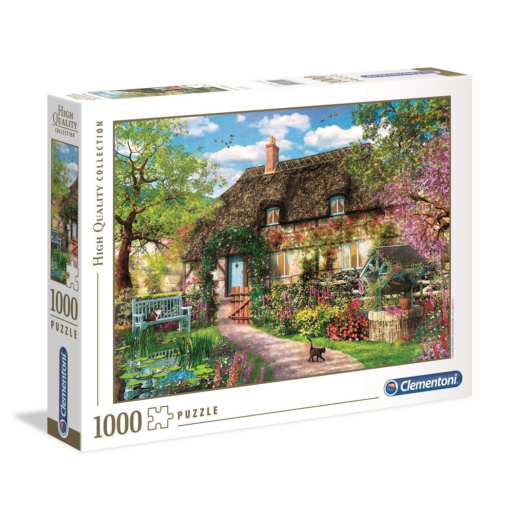 Puzzle The Old Cottage - 1000 peças (CLE39520)