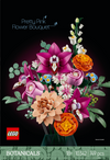 Lego Botanical Buquê de Flores Côr-de-Rosa Elegante