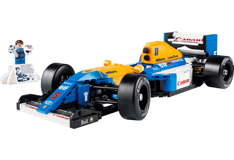 Lego Icons Williams Racing FW14B e Nigel Mansell