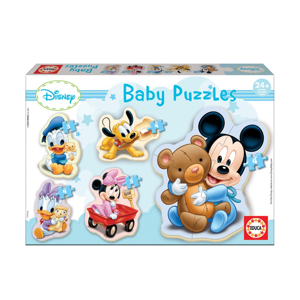 Puzzles Baby Disney - 5 puzzles (EDU13813)