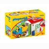 Playmobil - 1.2.3. Camião com garagem (PL70184)