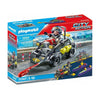 Playmobil - Forças Especiais - Moto 4 (PL71147)