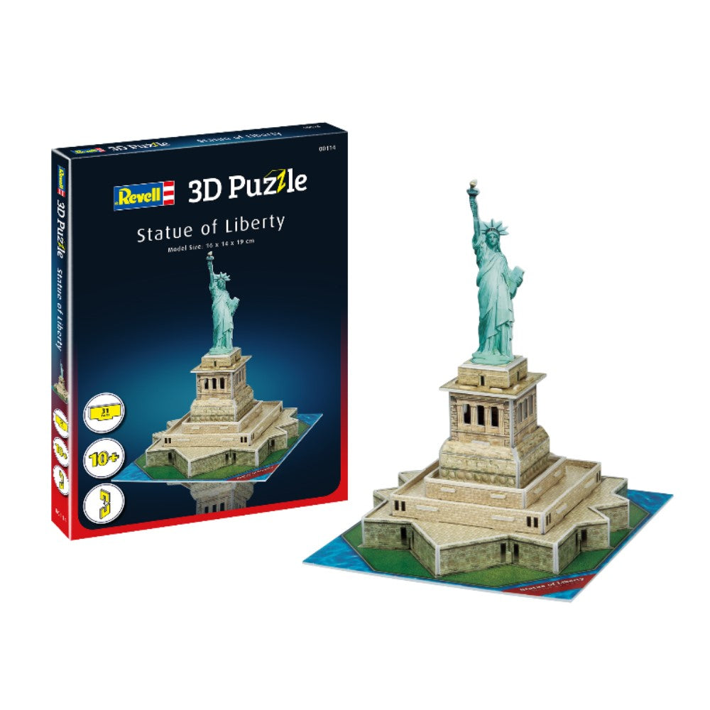 Puzzle 3D - Estátua da Liberdade (31 peças)