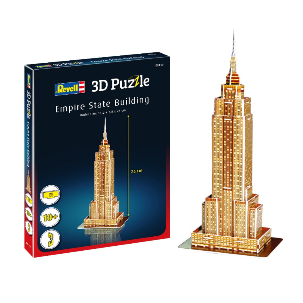 Puzzle 3D - Empire State Building (24 peças)