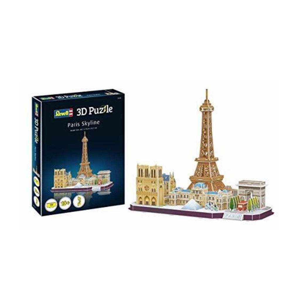 Puzzle 3D - Paris Skyline (114 Peças)