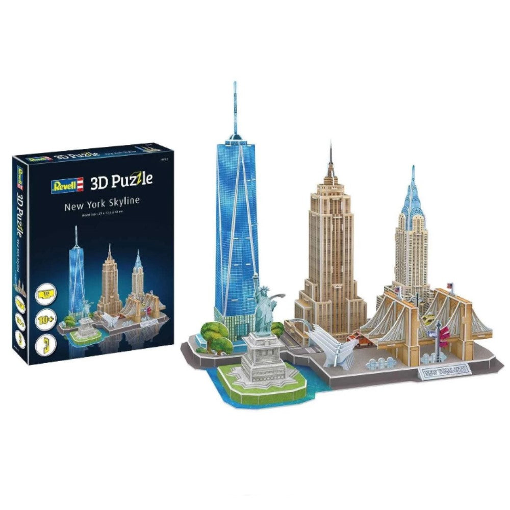 Puzzle 3D - New York Skyline (123 Peças)