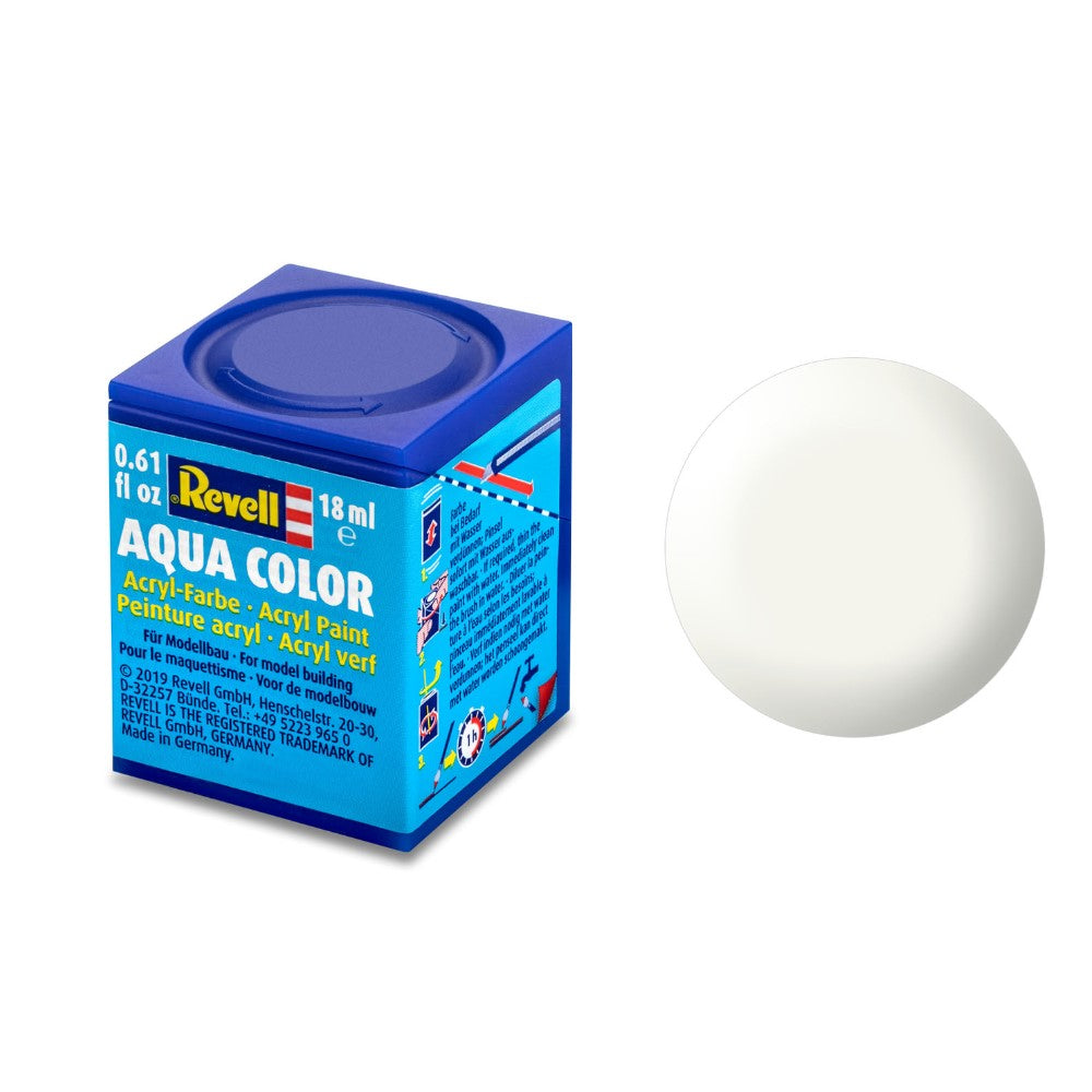 Revell Aqua Color White 18mL (301) (REV36301)