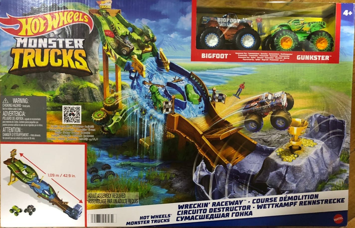 Pista Hotwheels Monster Truck